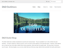 Tablet Screenshot of ddoutfitters.com
